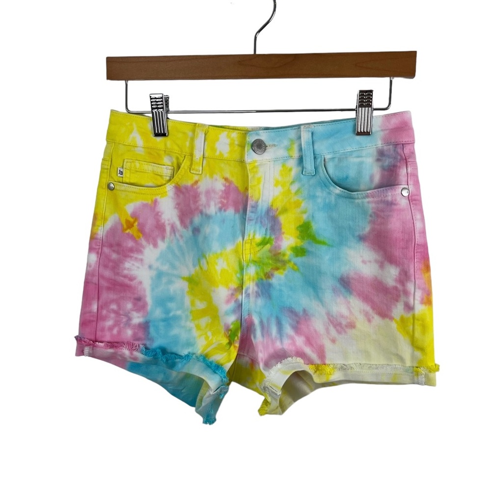 Judy Blue Women ‘s The Hippie Dippie Pastel Tie Dye Psychedelic S